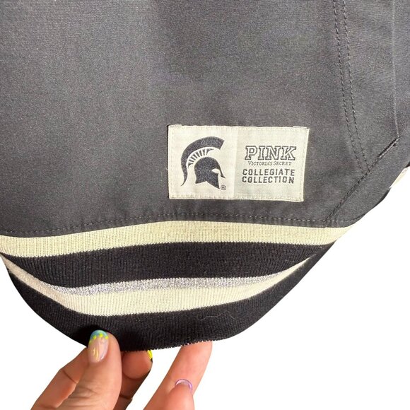 Victoria’s Secret PINK Michigan State Spartans Collegiate Pullover Hoodie, Small - Picture 2 of 11